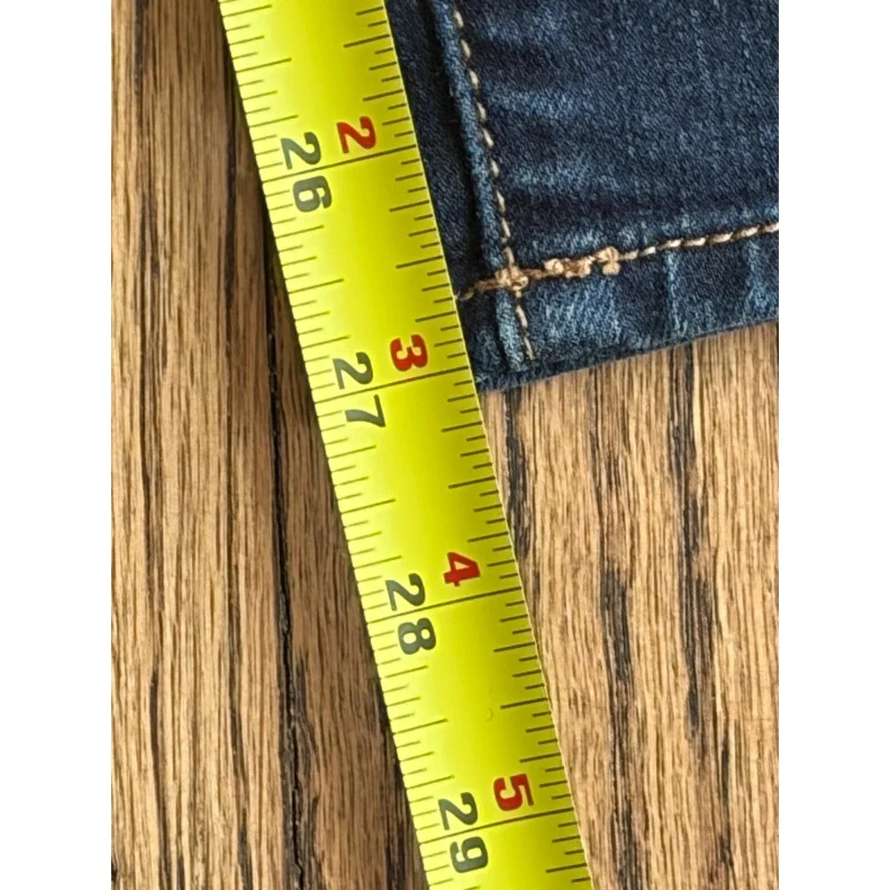 American Eagle Skinny Super Stretch Jeans Dark Wash Size 2 Short Indigo‎ Denim